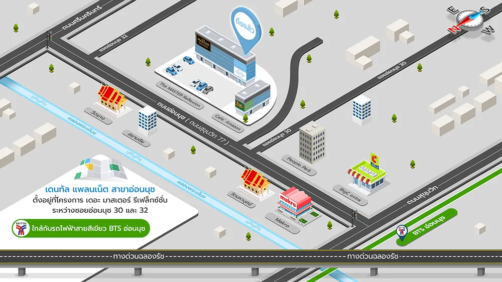 Maps Dental Planet Onnut Sukhumvit